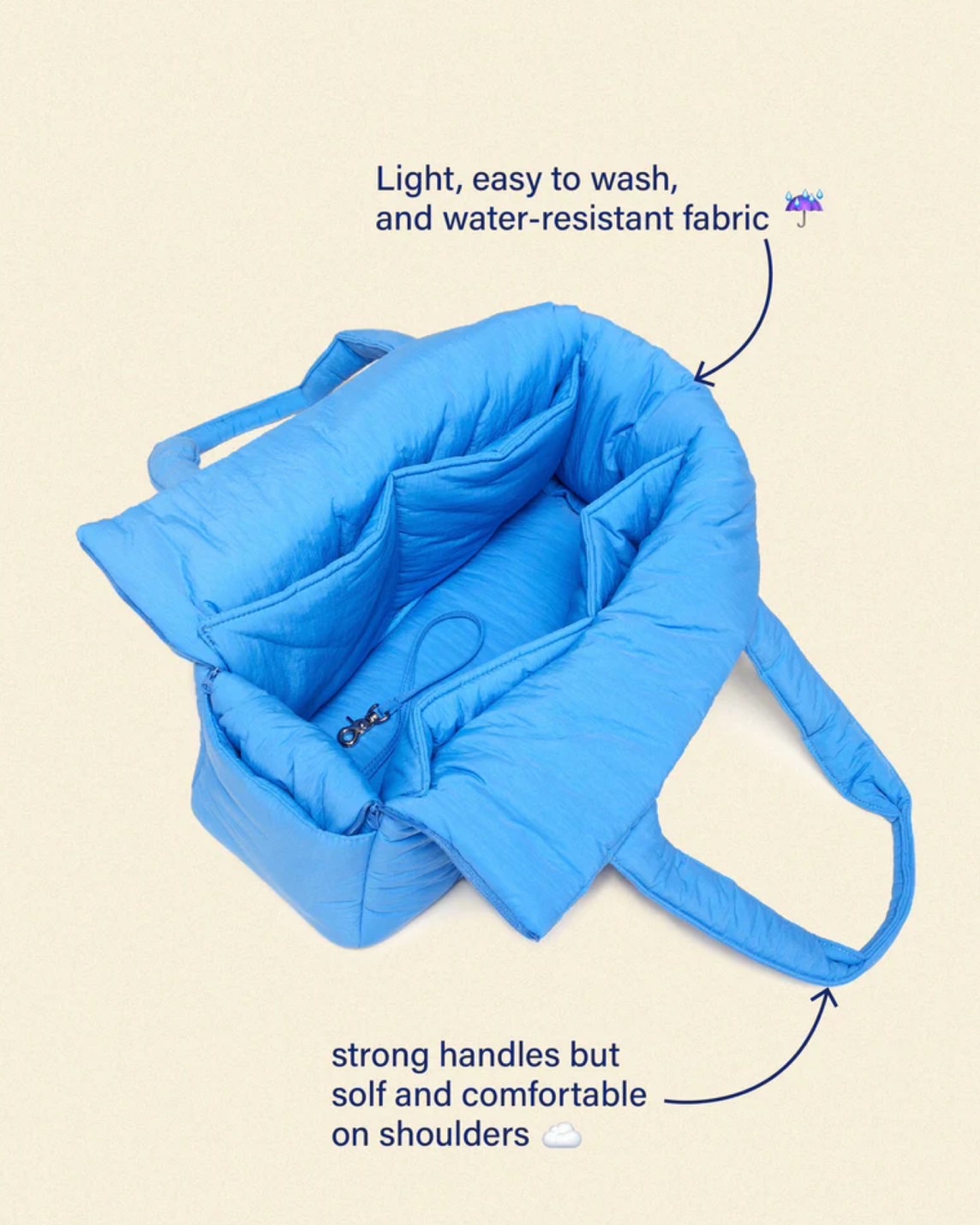 THE LITTLE BEAST CARRIER-BABY - BLUE