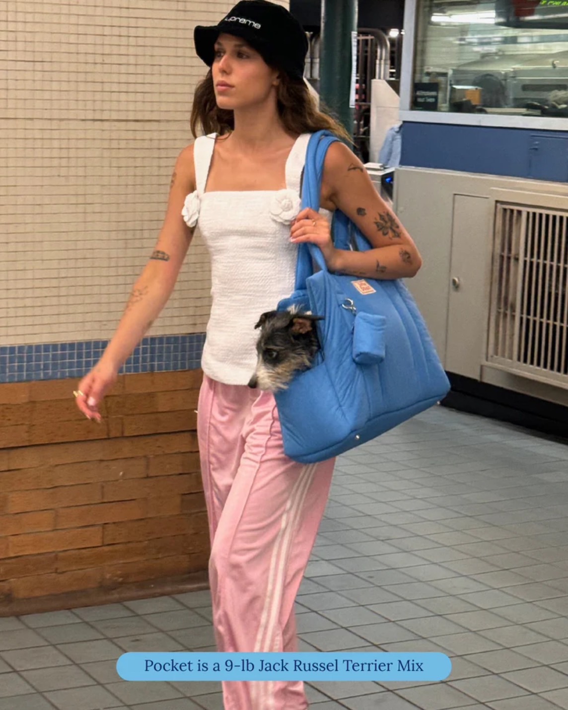 THE LITTLE BEAST CARRIER-BABY - BLUE