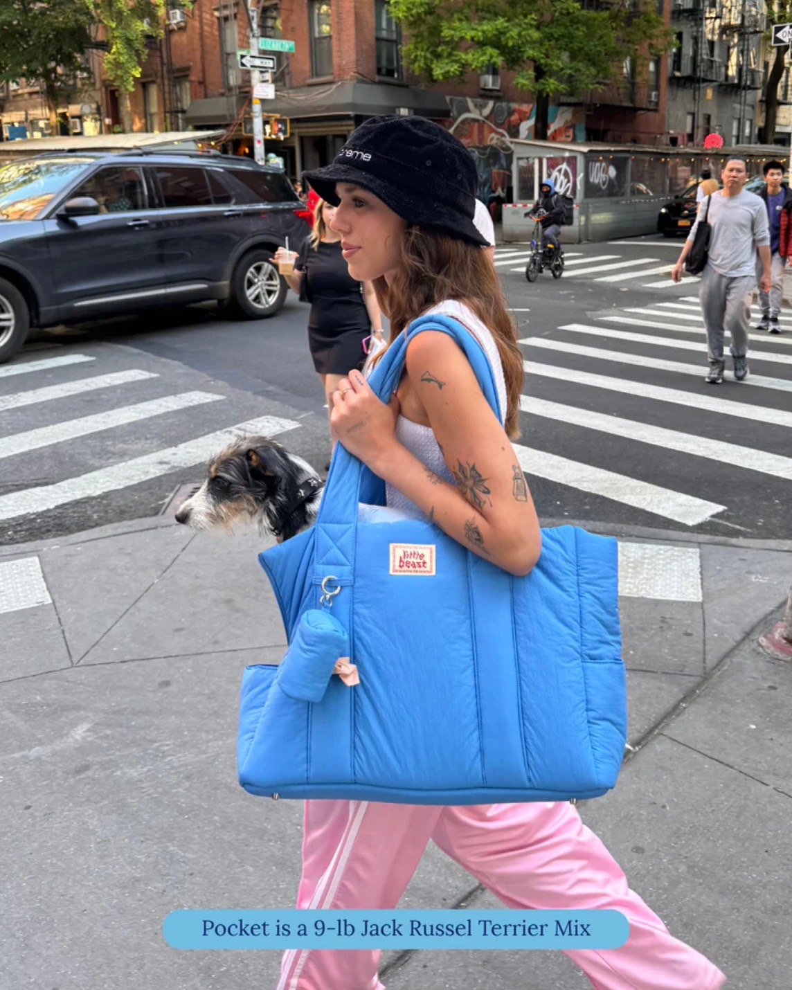 THE LITTLE BEAST CARRIER-BABY - BLUE