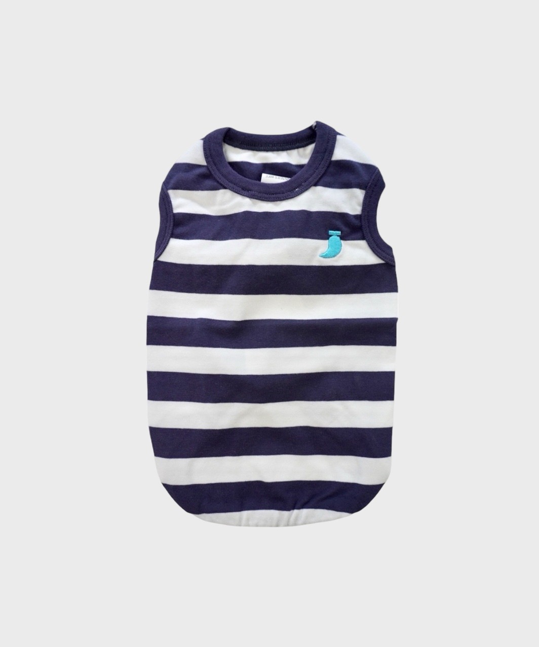 ELLSWORTH ORGANIC COTTON DOG BODYSUIT - NAVY