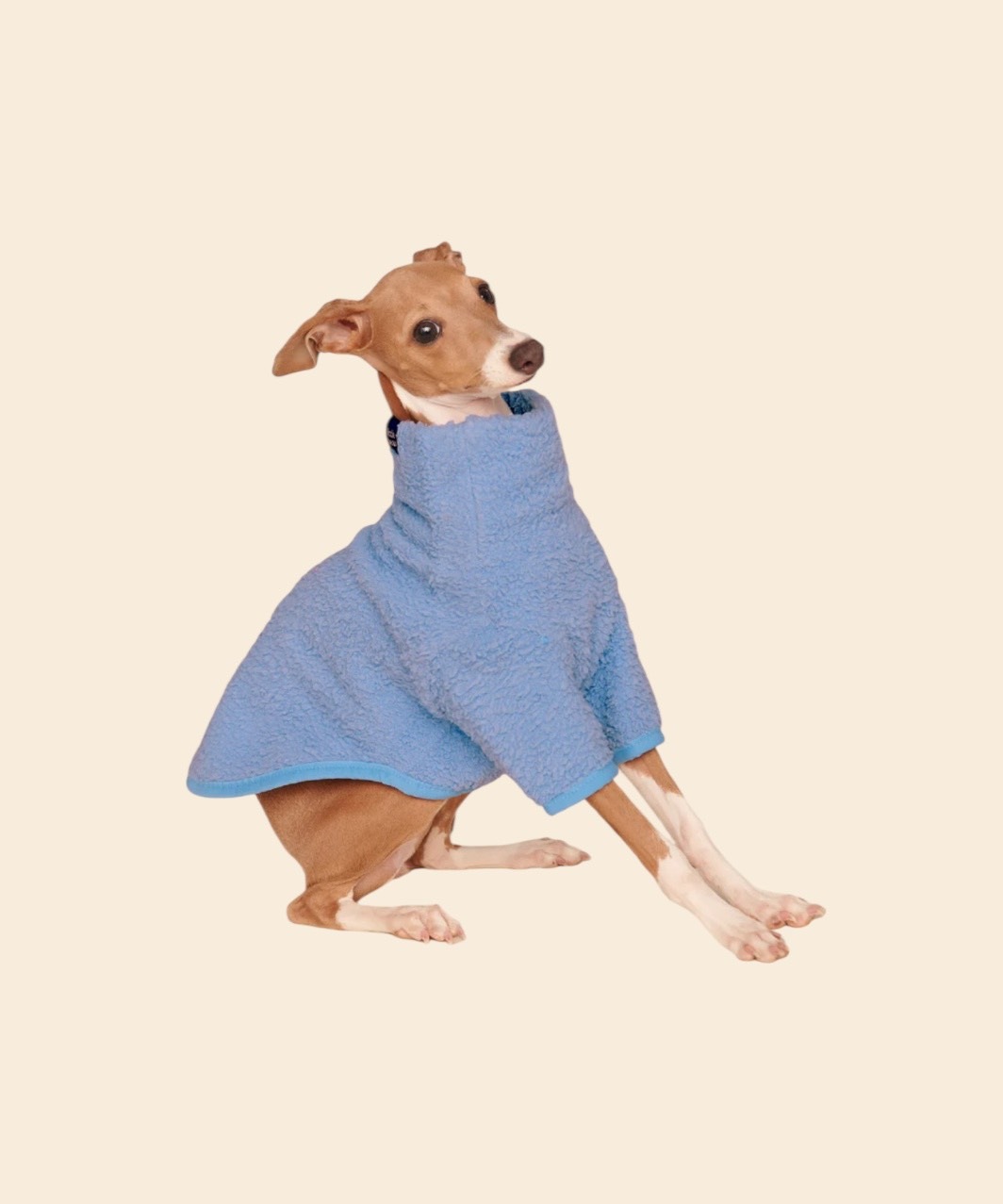 CLOUD NINE FLEECE SHIRT - BLUE