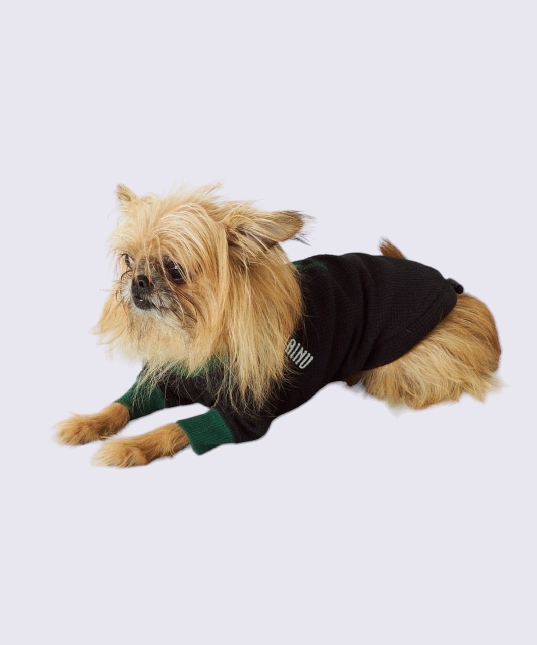 THERMAL LONG T-SHIRT - BLACK/GREEN