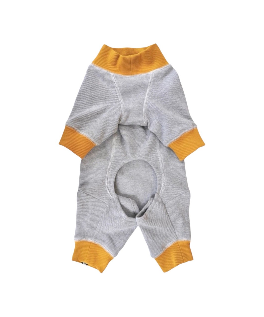 ACTIVE DOG ROMPERS - GREY/YELLOW