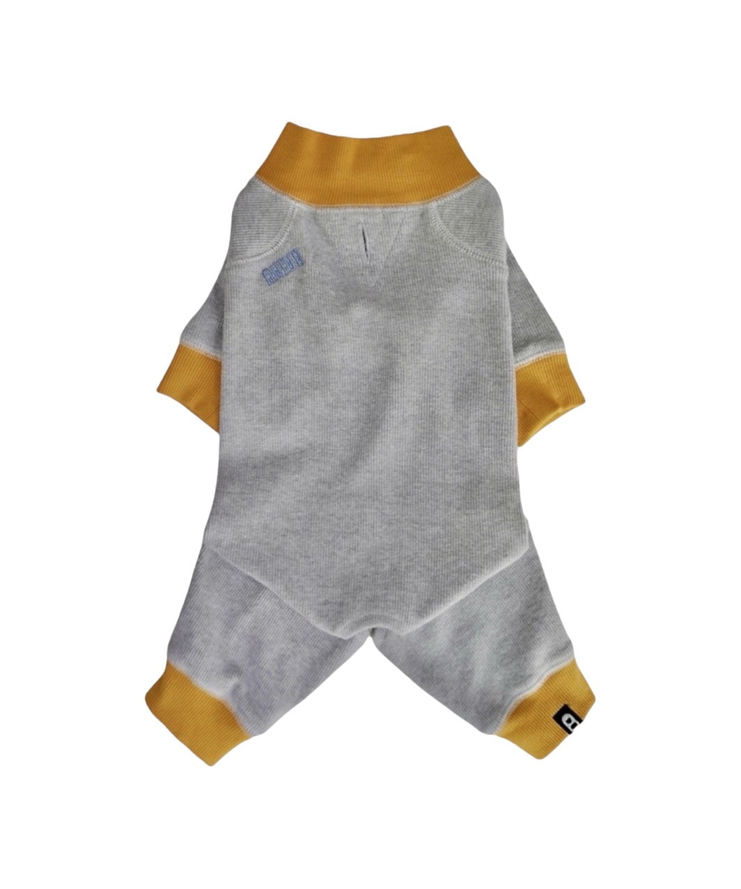 ACTIVE DOG ROMPERS - GREY/YELLOW