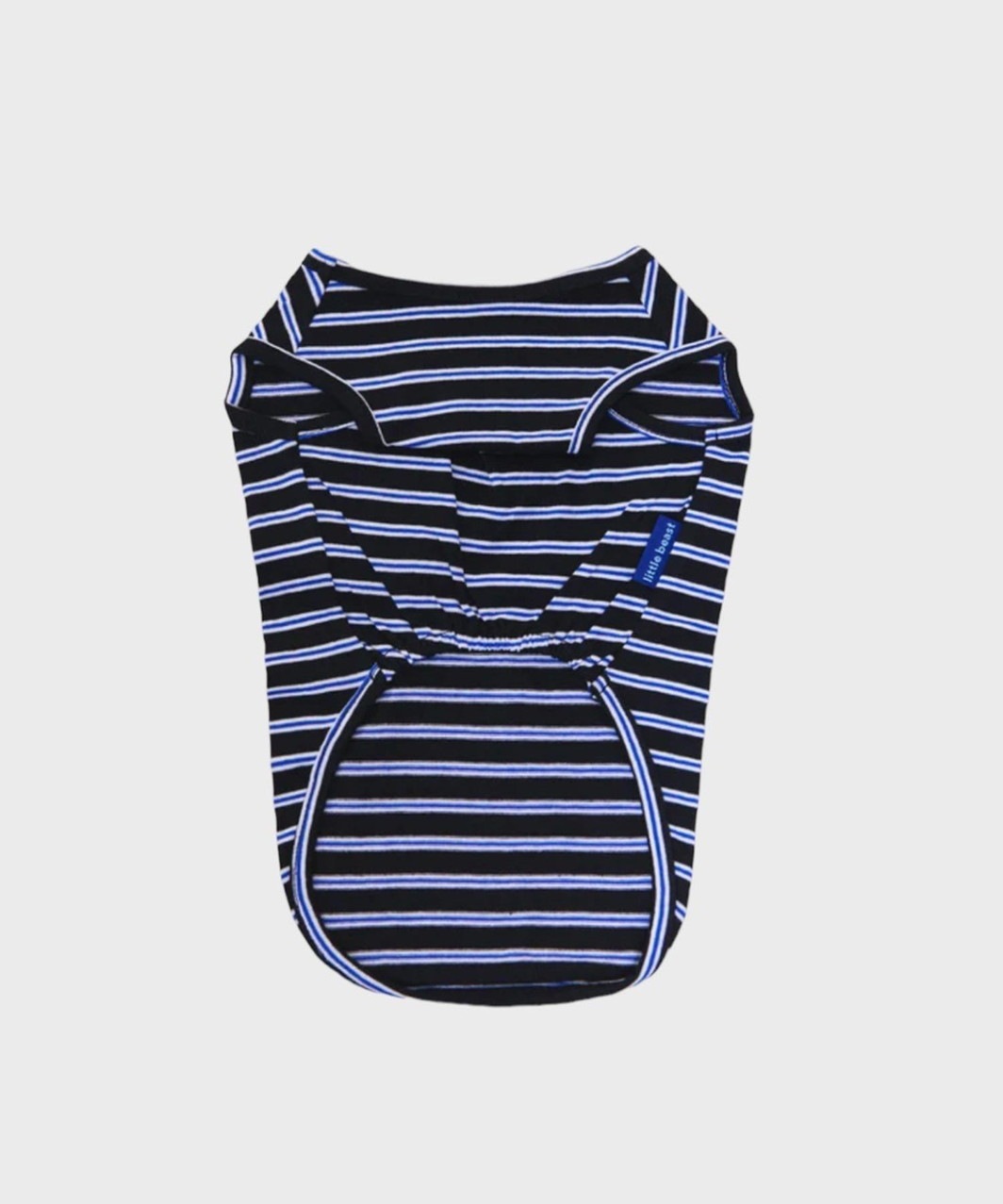 MAIN SQUEEZE SLEEVELESS SHIRT - BLACK/BLUE