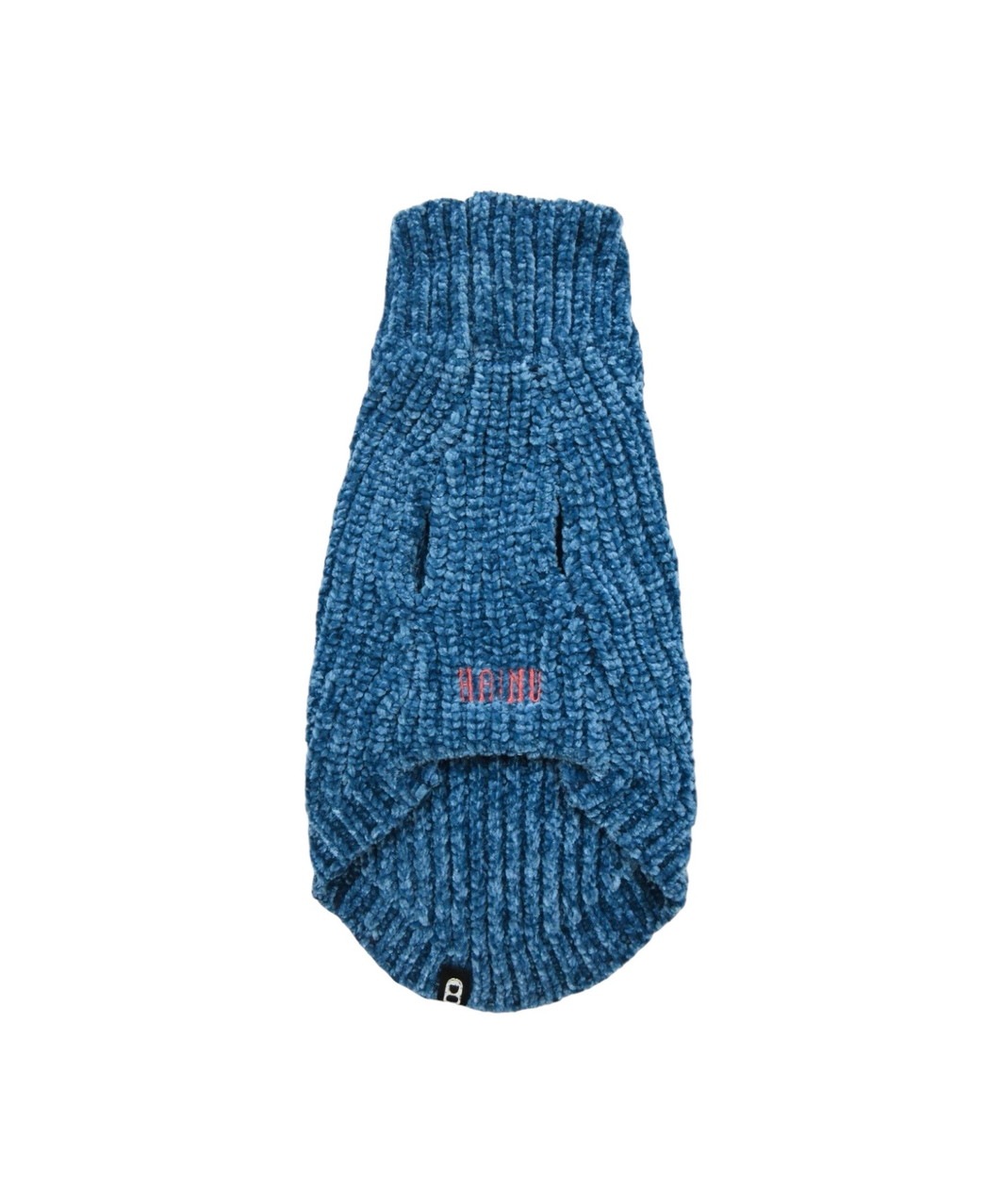 CHENILLE YARN SWEATER -BLUE