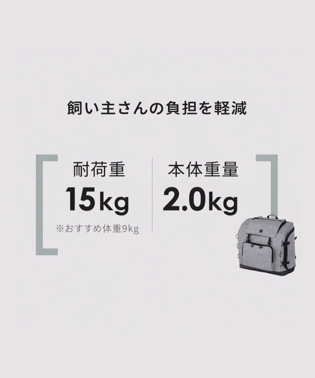 【WIDE】 3WAY BACKPACK CARRIER NAVY