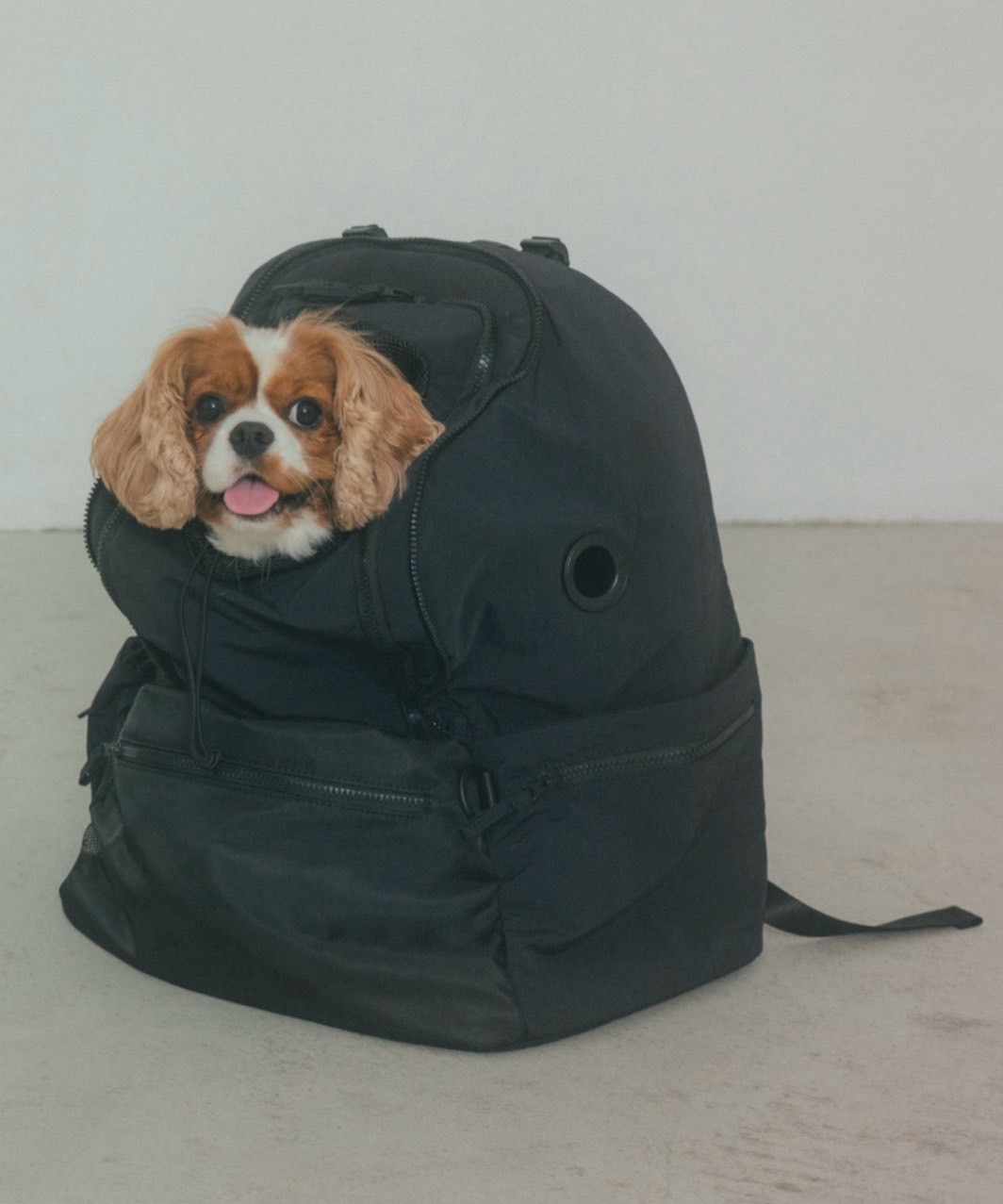 【MATIE】PET CARRY SACK - BLACK