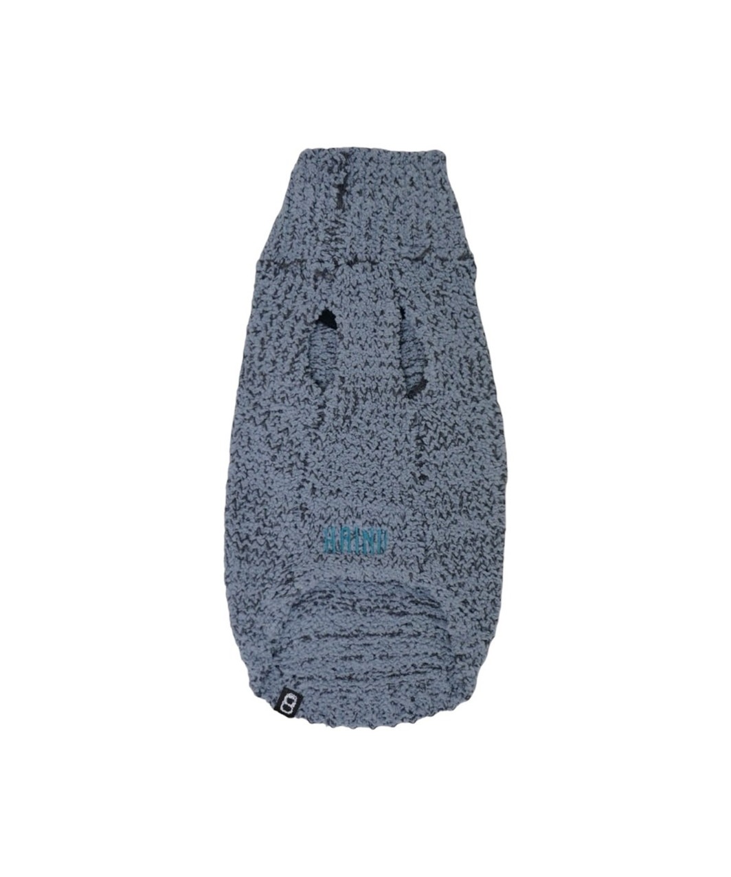CREAM YARN SWEATER - GREY