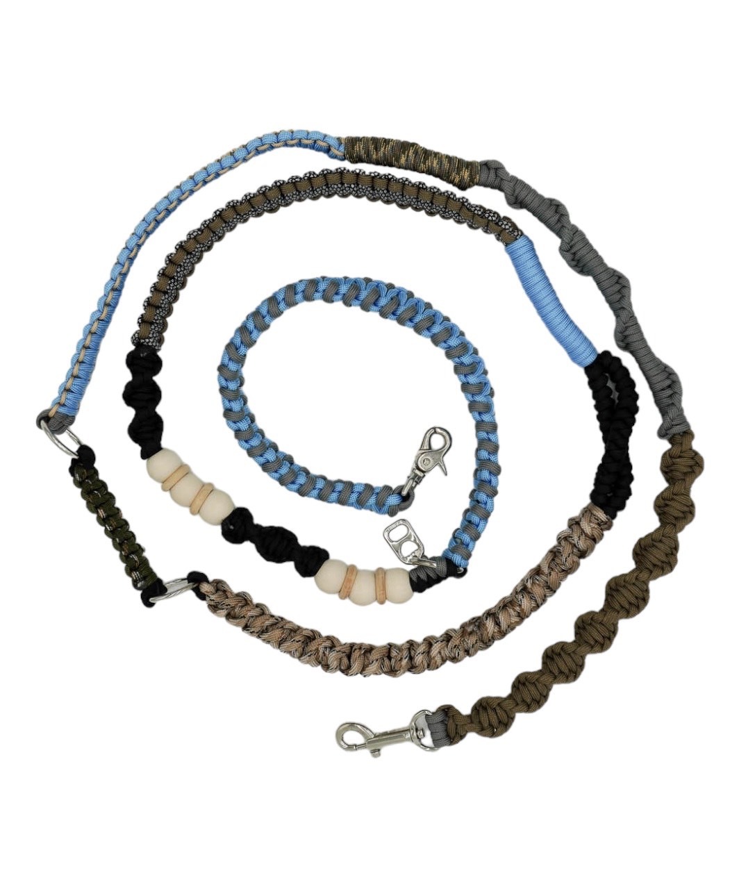 RIOCA×PEGION SHOULDER LEASH NO,1 (No ball) - GREY×BLACK