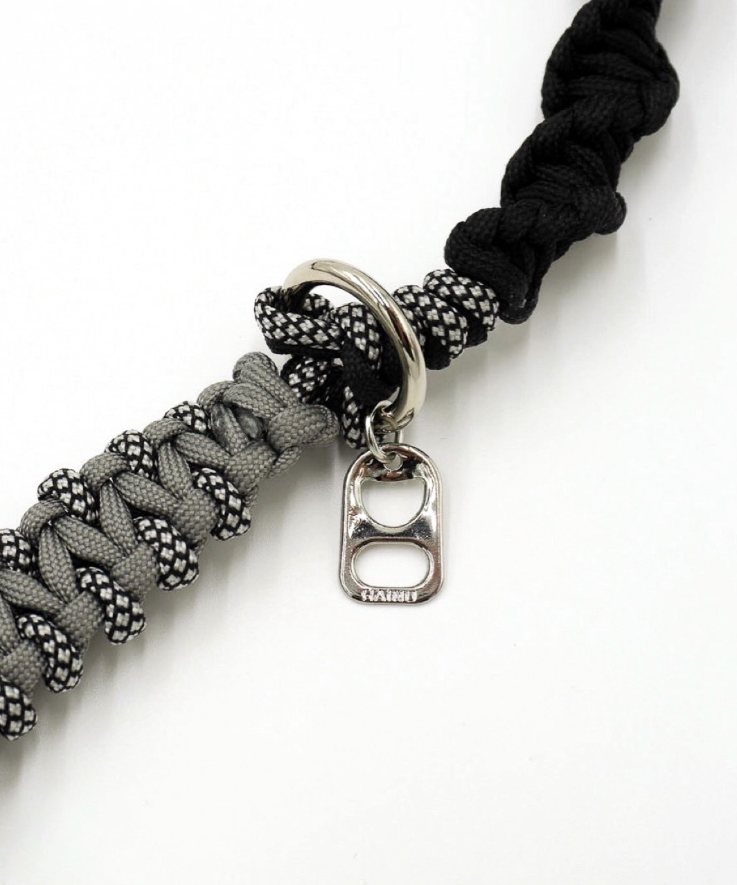 RIOCA×PEGION SHOULDER LEASH NO,1 (No ball) - GREY×BLACK