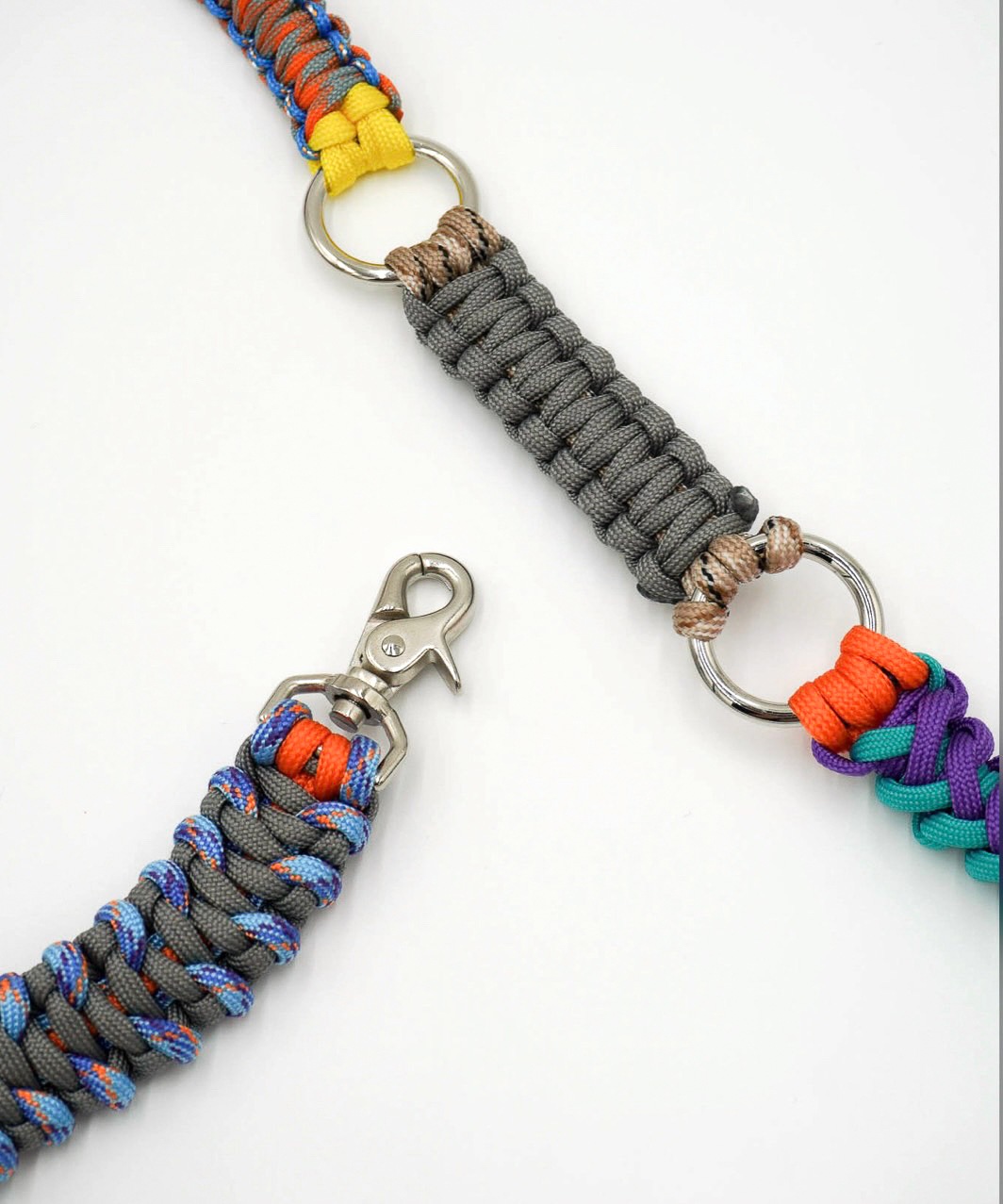 RIOCA×PEGION SHOULDER LEASH NO,2 - BLUE×ORANGE