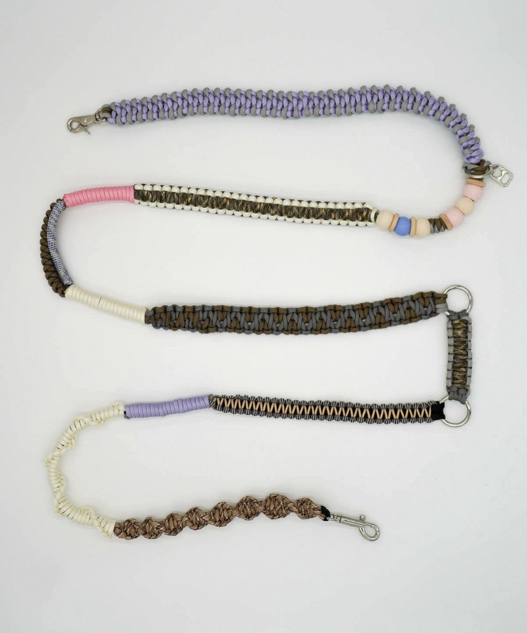 RIOCA×PEGION SHOULDER LEASH NO,5 - PURPLE×GREY
