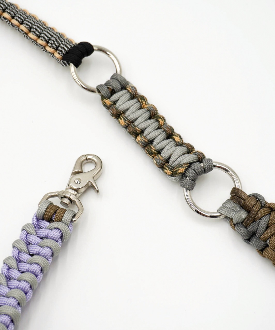 RIOCA×PEGION SHOULDER LEASH NO,5 - PURPLE×GREY