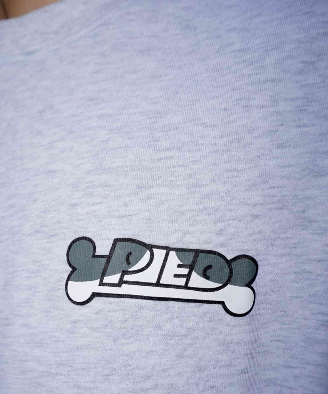 FRENCHI BULL DOG LONG TEE - PIED