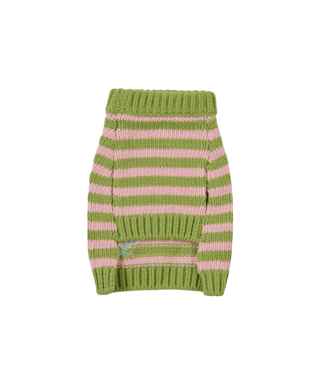 PEACE SWEATER - GREEN/PINK