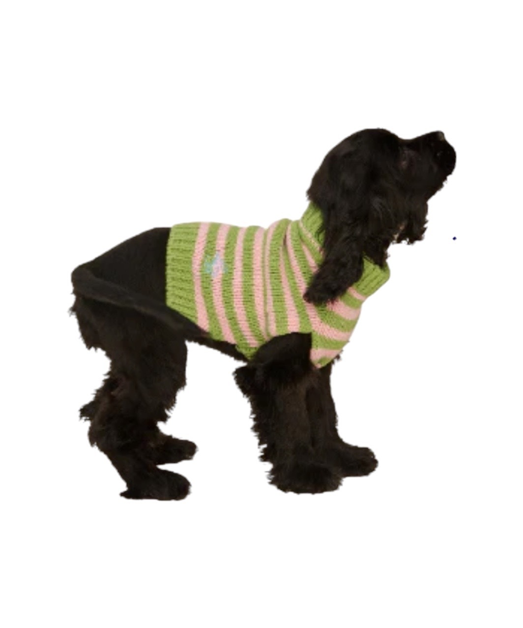 PEACE SWEATER - GREEN/PINK