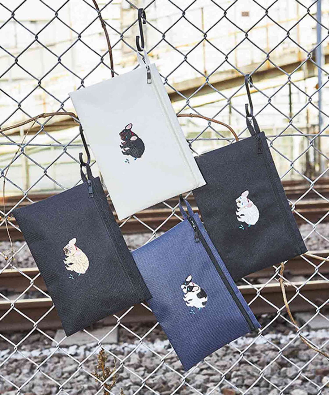 F/B POOPING POUCH -FAWN