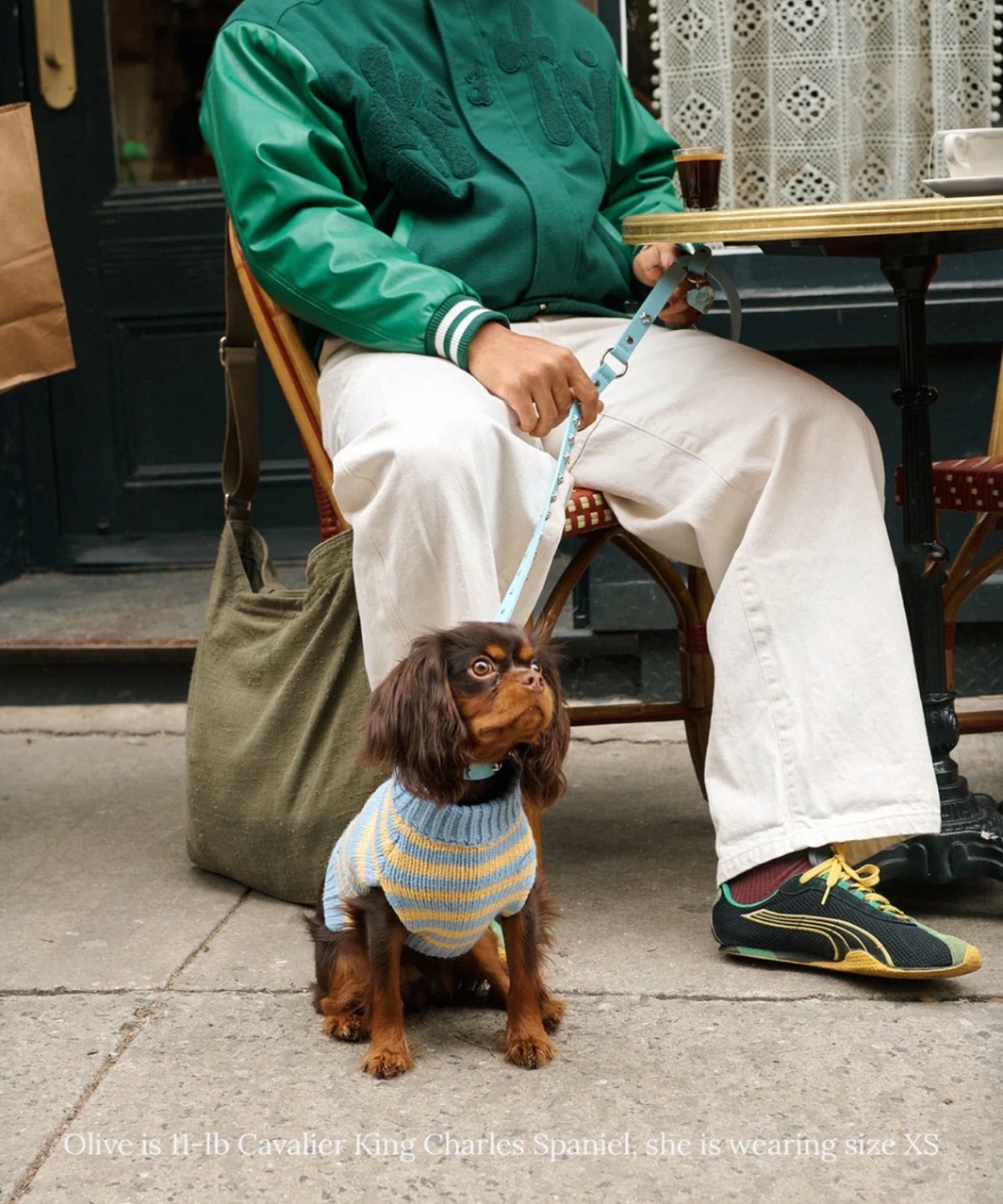 HARMONY SWEATER - BLUE/YELLOW