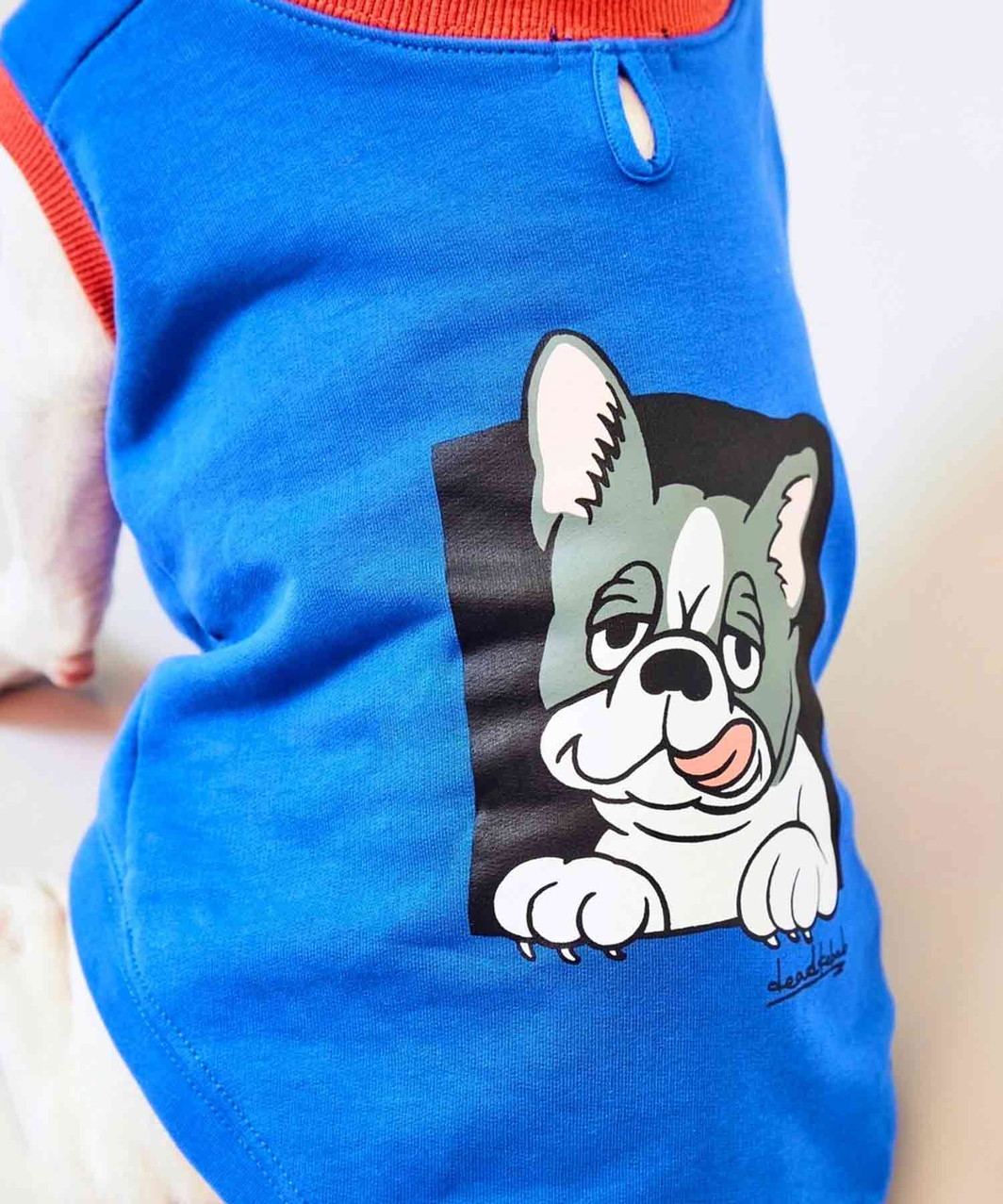 FRENCHI BULL DOG TANK - BLU×PIED | PEGION -おしゃれなドッグウェア