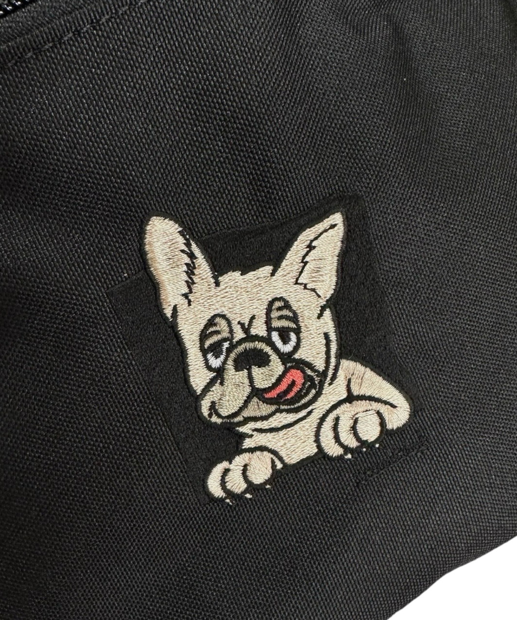 FRENCHI BULL DOG BODY BAG - FAWN