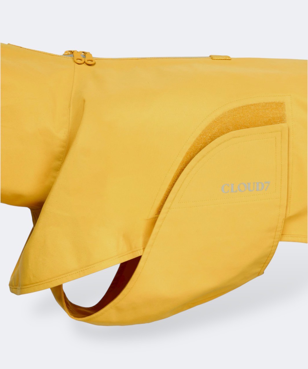 DOG RAINCOAT HELGOLAND - YELLOW