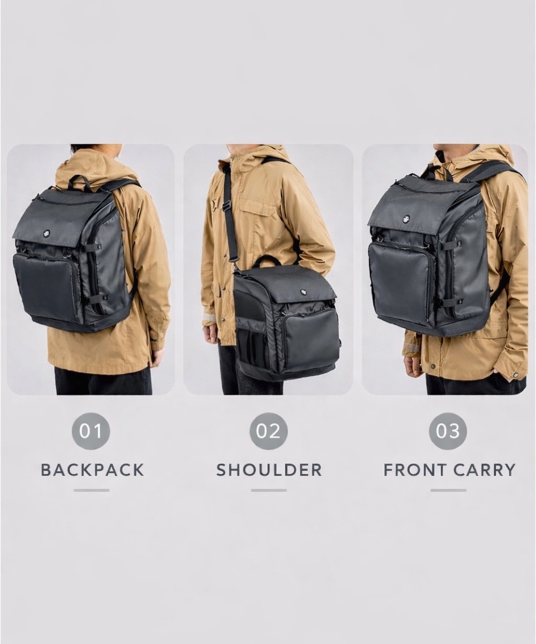 AIRBUGGY 3WAY BACKPACK CARRIERISOFIXベルト付 3ウェイバックパック＆車載ベルトセット レギュラー | エアバギー公式