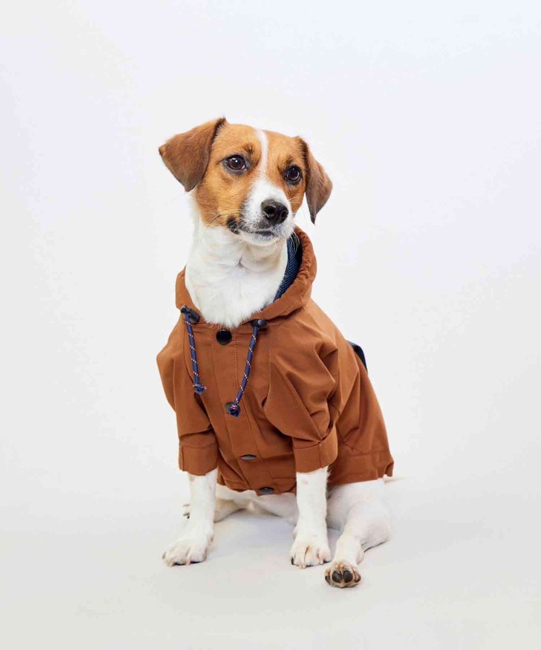 DRAWSTRING RAINCOAT - YELLOW