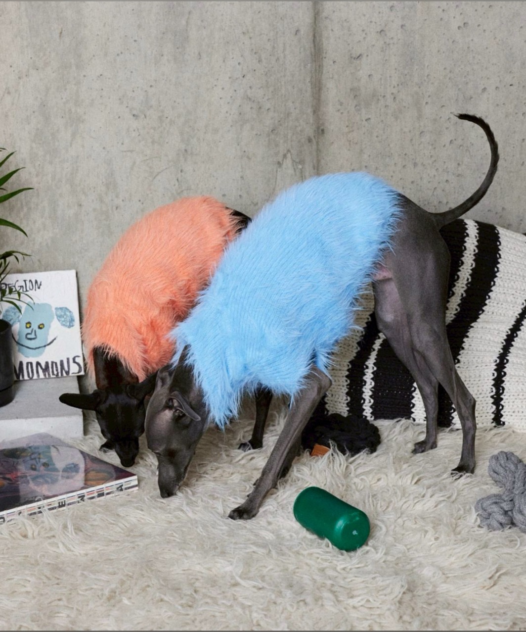 FLUFFY KNIT - ORANGE