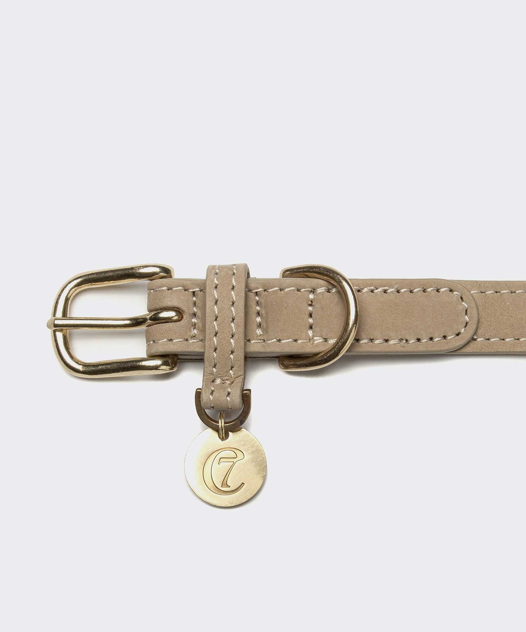 DOG COLLAR TIERGARTEN - BEIGE