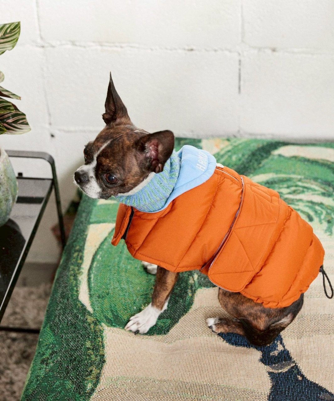 EASY DOWN COAT - BURNT ORANGE