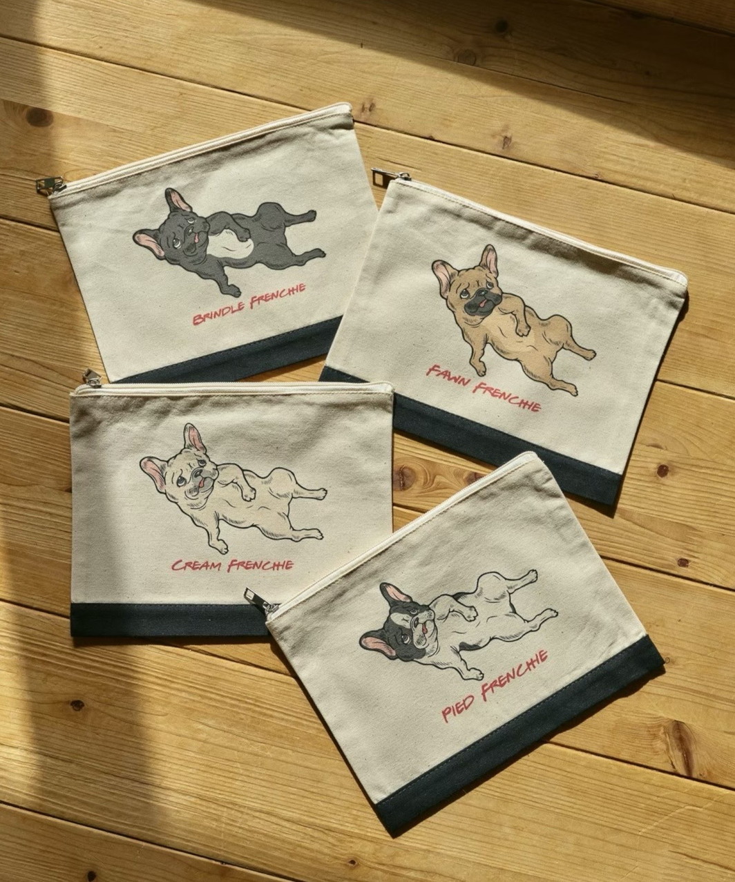 FRENCHIE FRENCHIE POUCH - FAWN