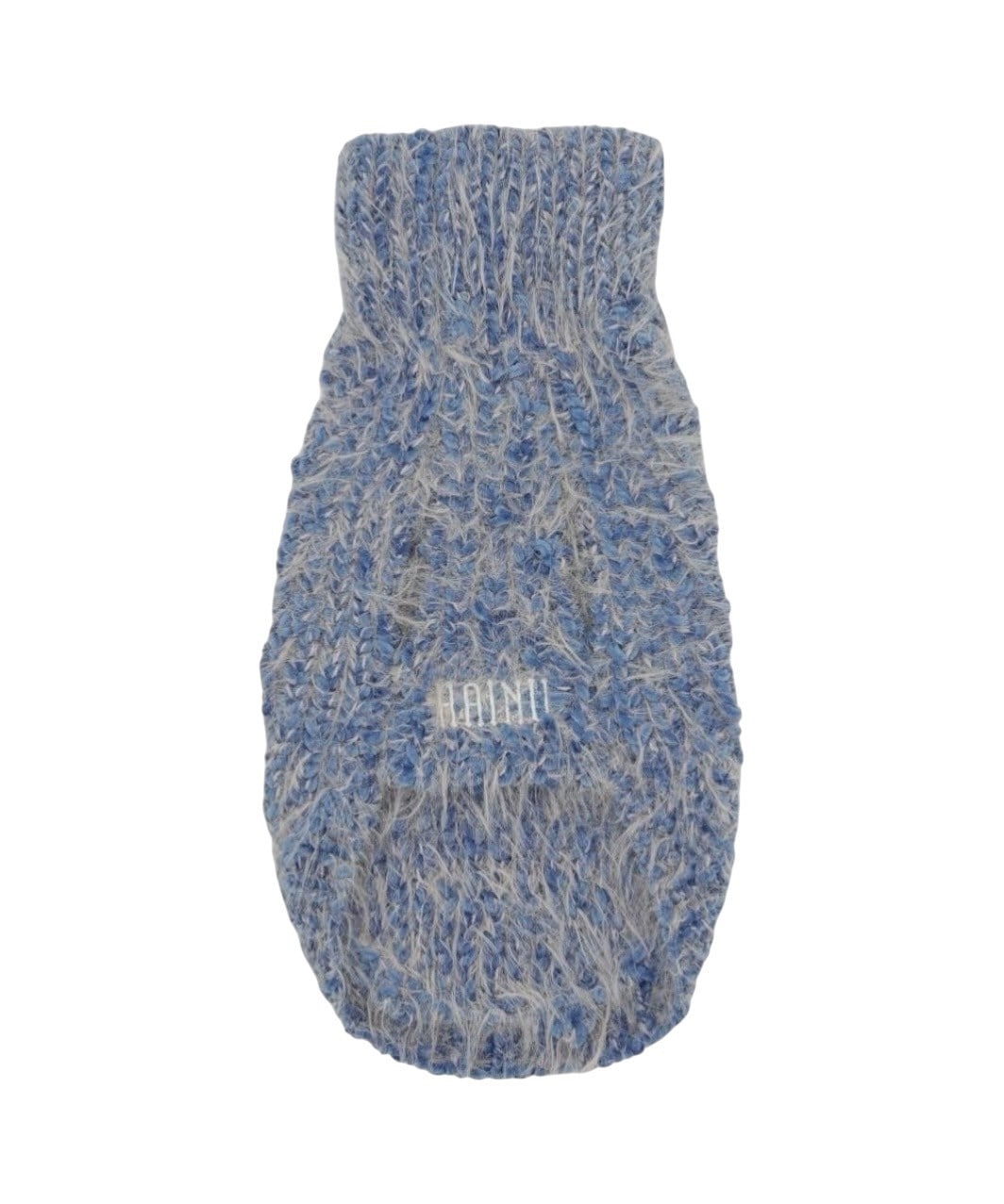 FUZZ SWEATER - BLUE/BABY PINK