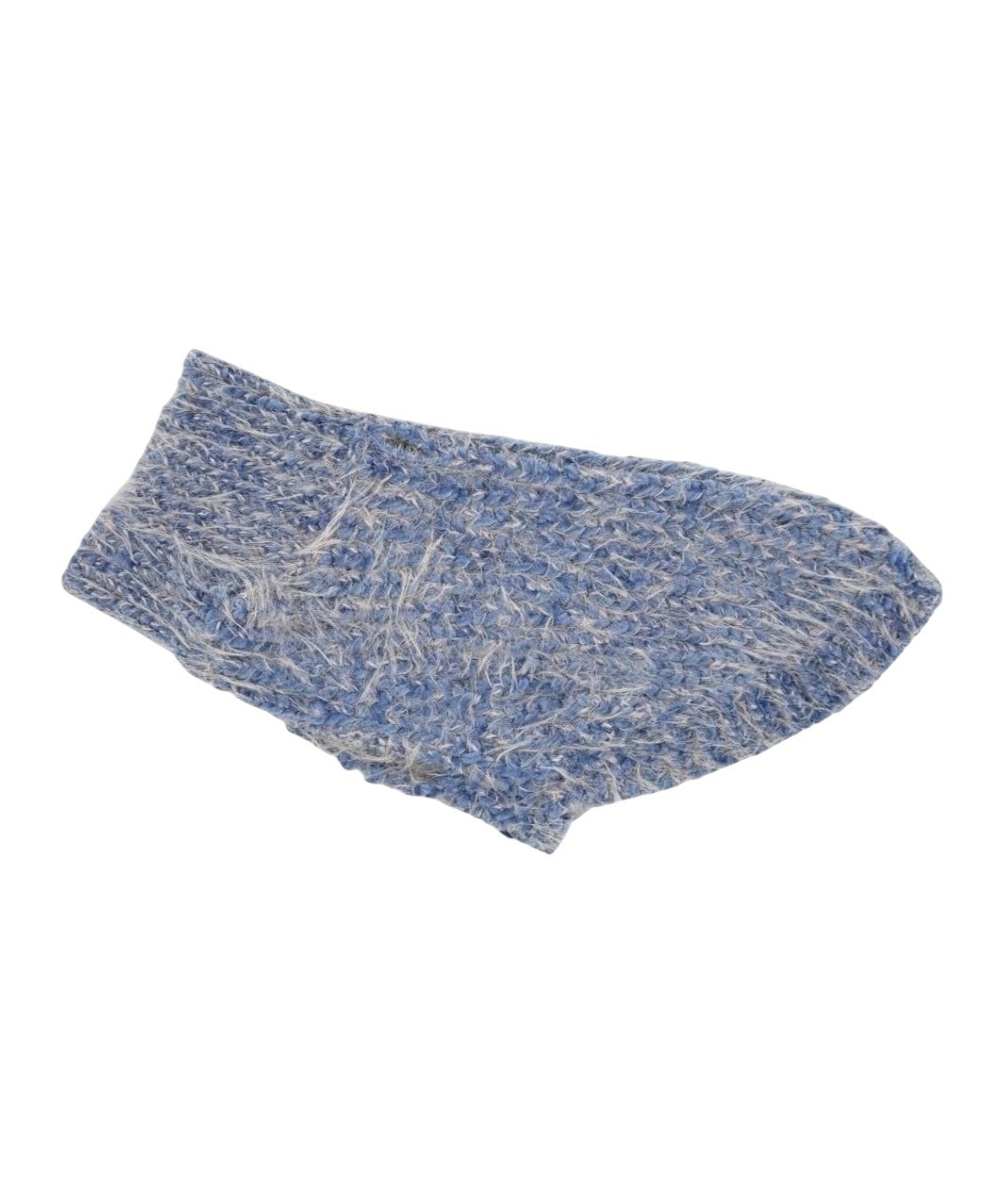 FUZZ SWEATER - BLUE/BABY PINK