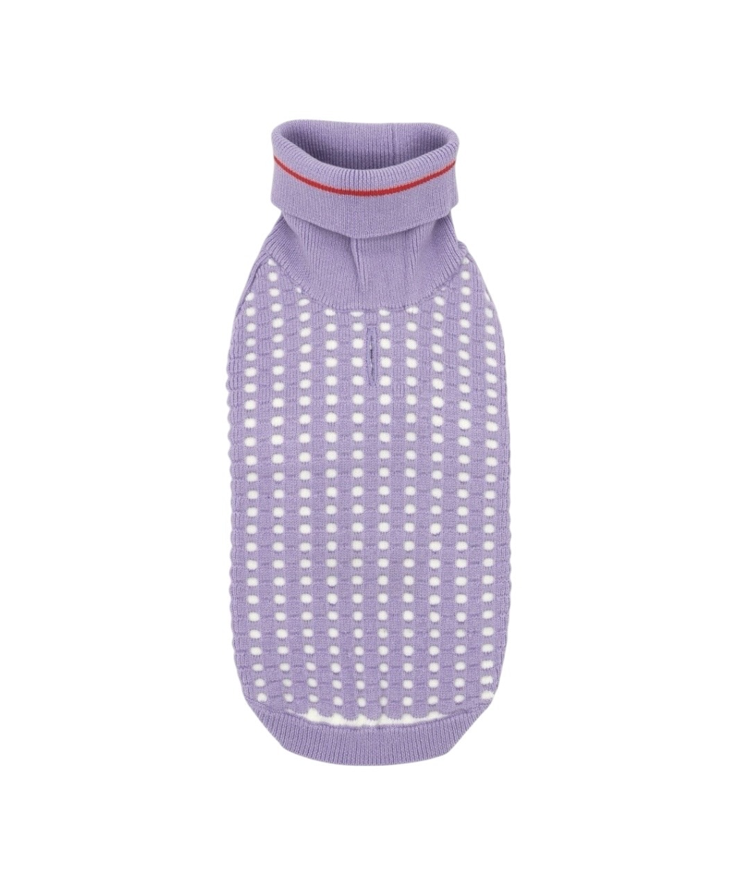 PIQUE SWEATER-LAVENDER