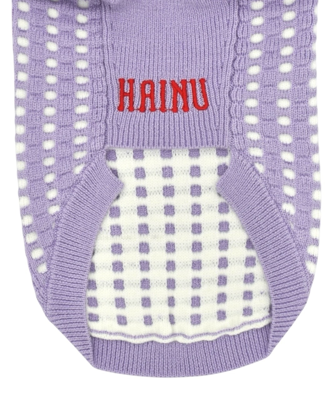 PIQUE SWEATER-LAVENDER