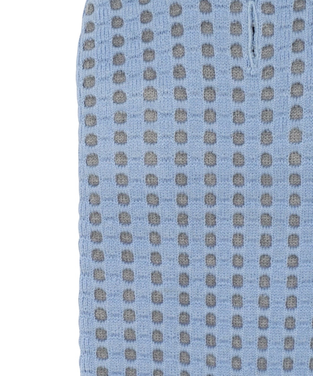 PIQUE SWEATER-BABY BLUE