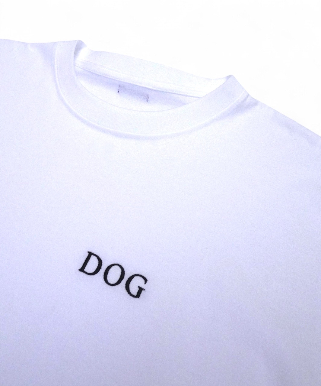 JUST ”DOG” T-SHIRT - WHITE