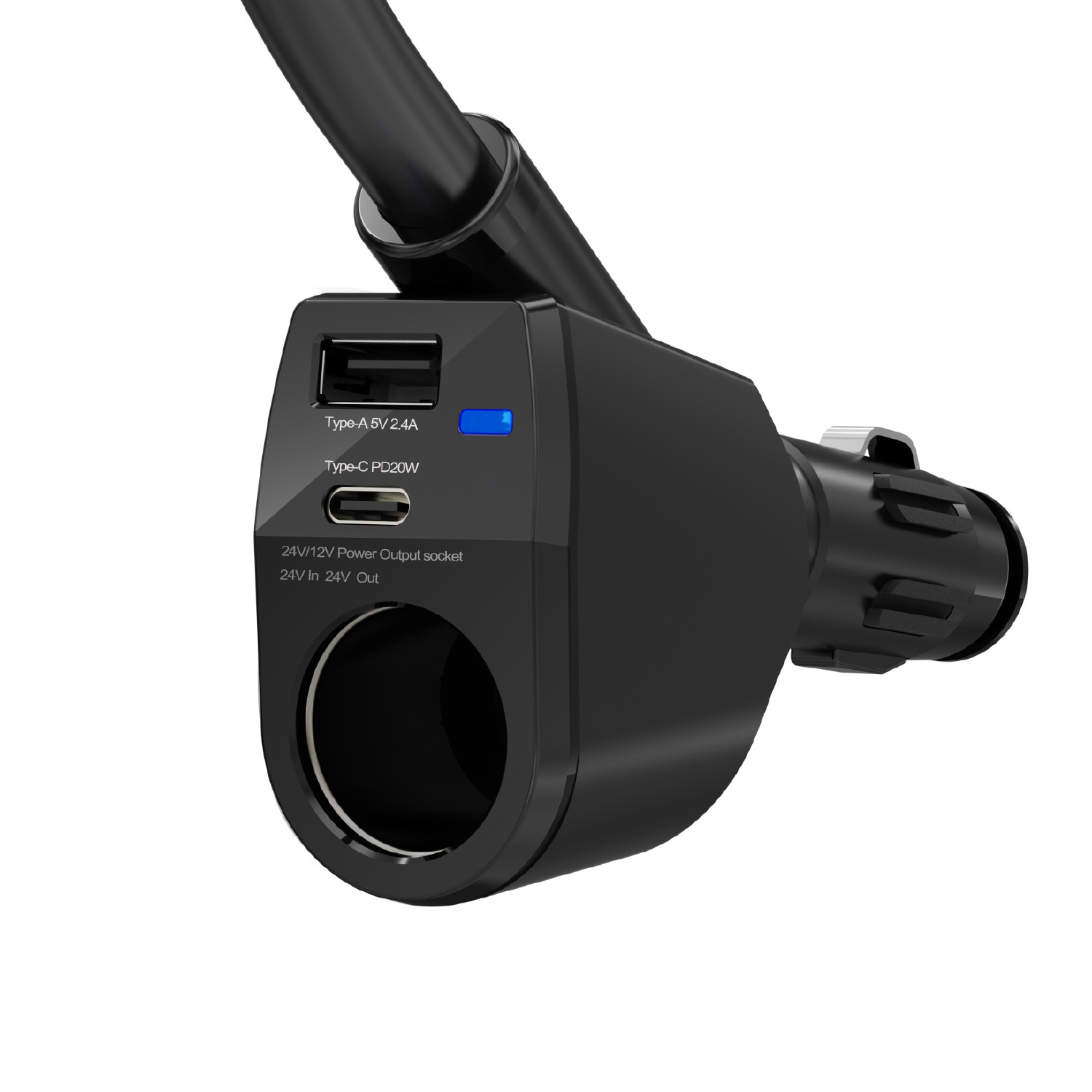 ワンタッチ開閉 スマホホルダー アクセサリソケット PPH2110