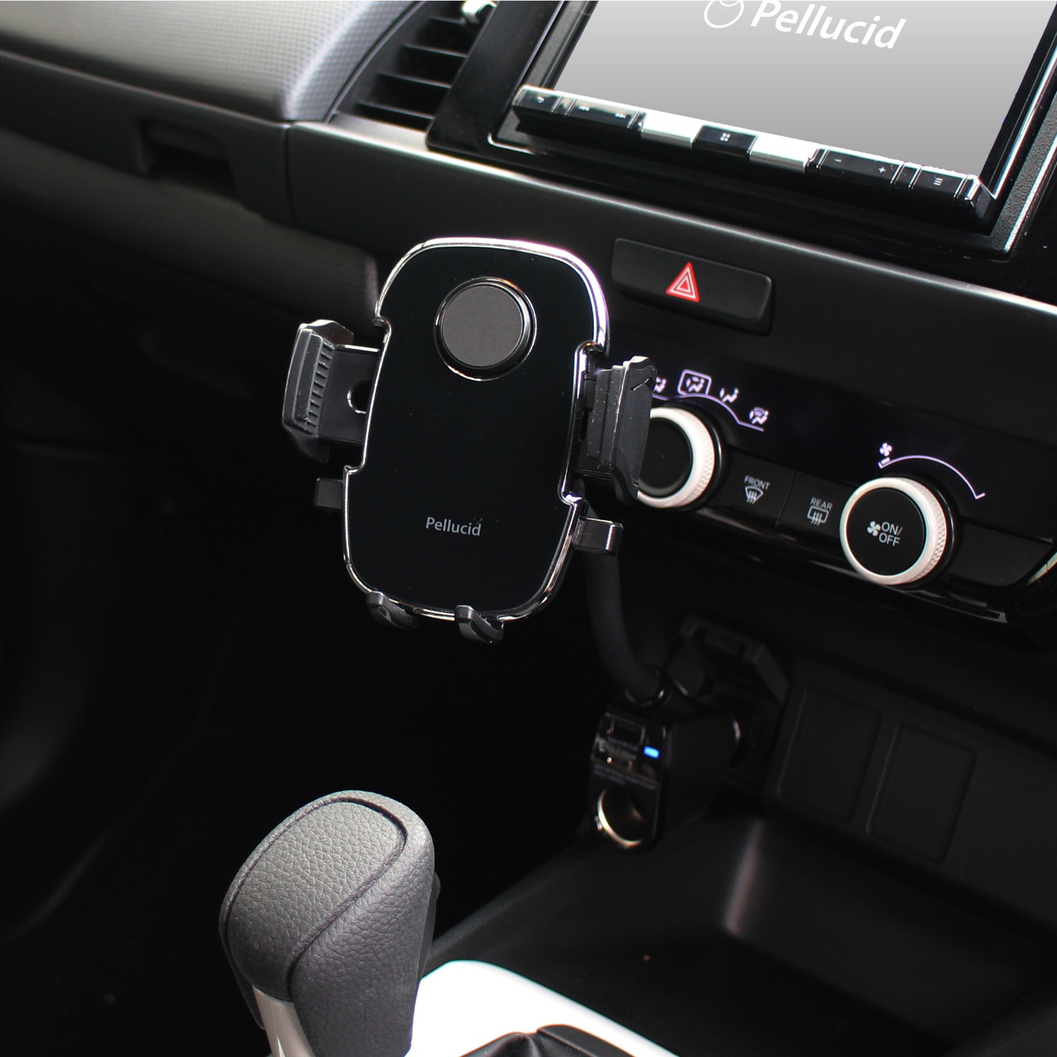 ワンタッチ開閉 スマホホルダー アクセサリソケット PPH2110