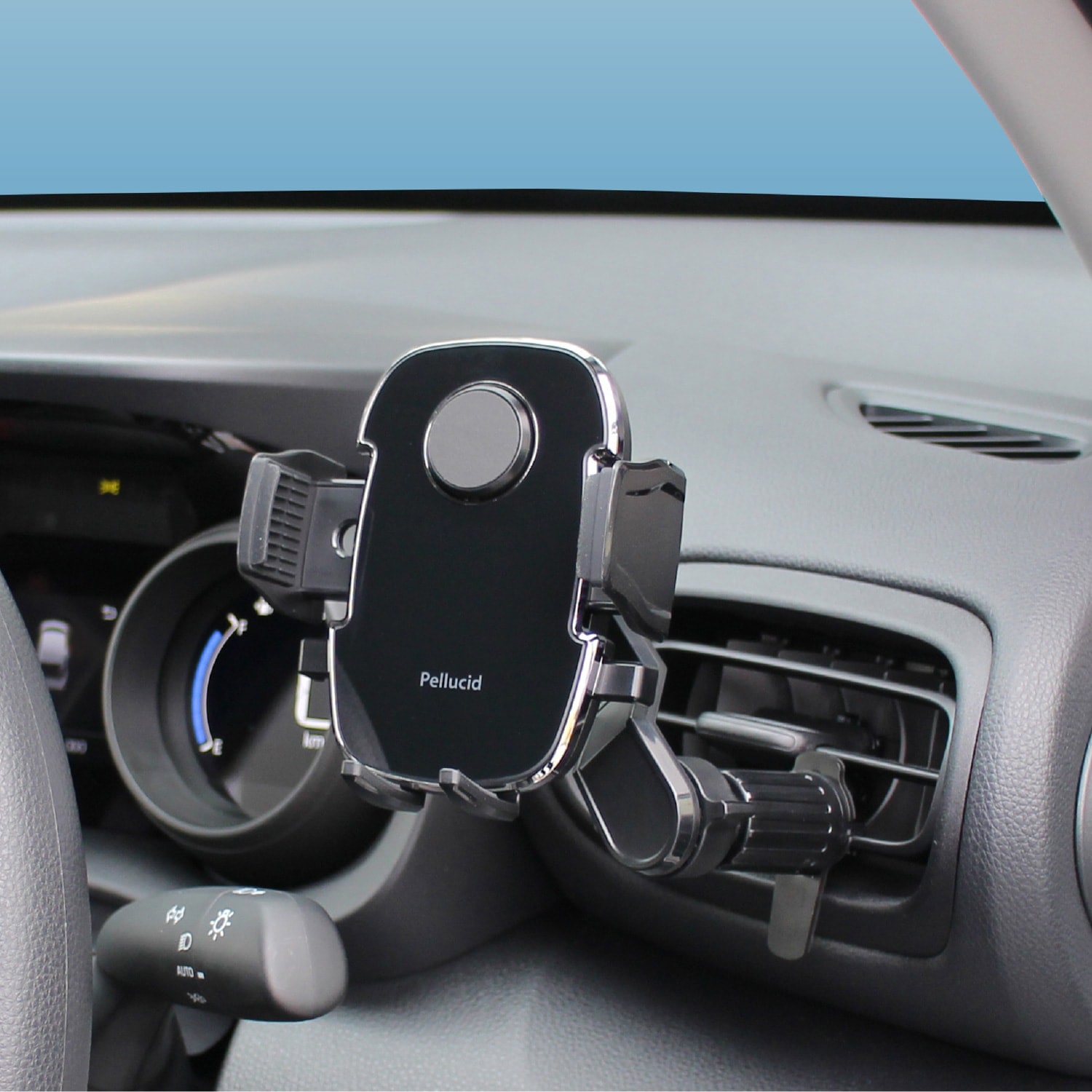 ペルシード ワンタッチ開閉 スマホホルダー エアコン PPH2109