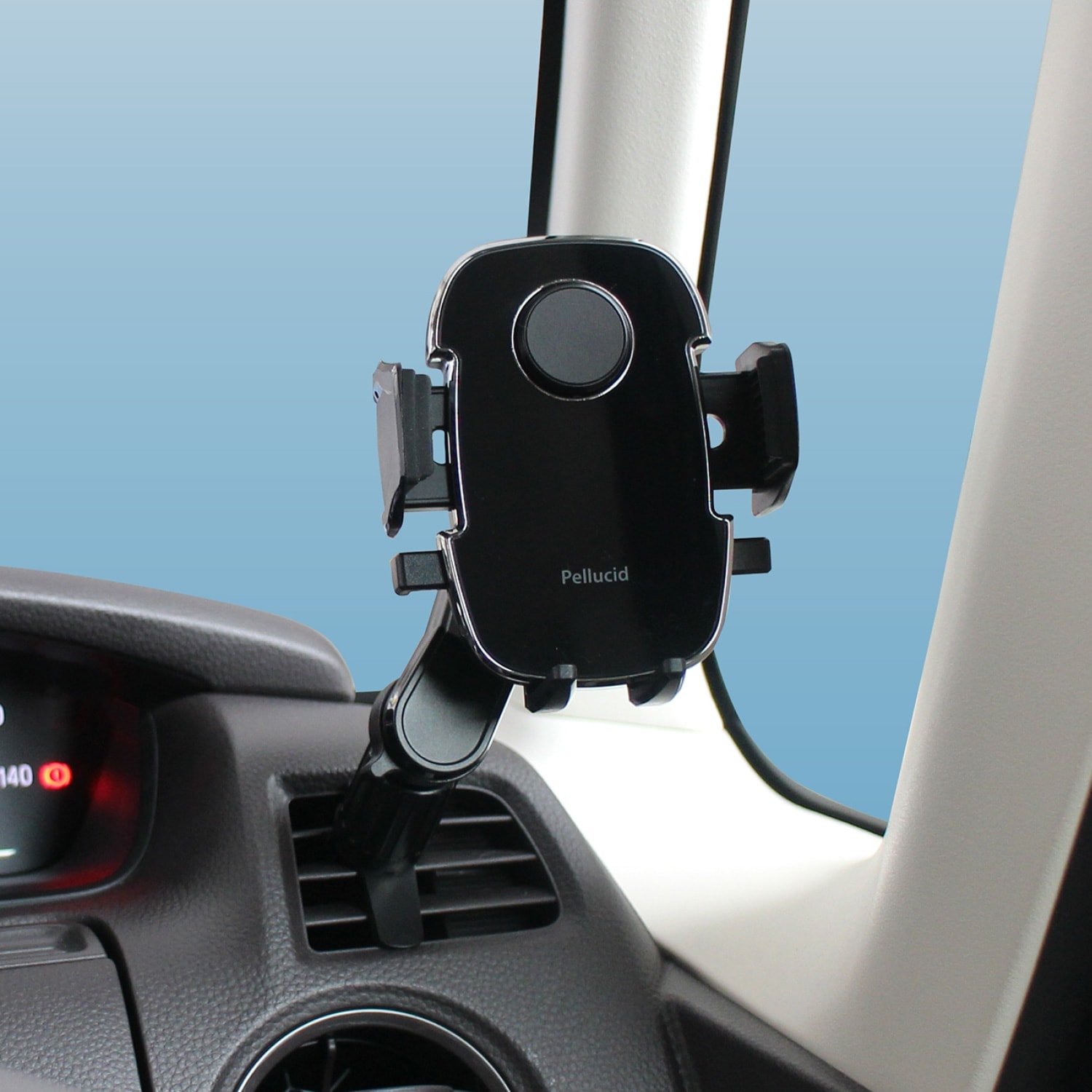 ペルシード ワンタッチ開閉 スマホホルダー エアコン PPH2109