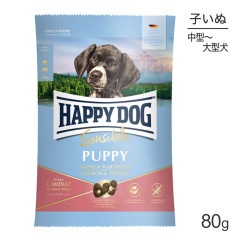 �ڥ᡼���ء�HAPPY DOG ��� �ѥԡ� �桦�緿�� 6����ޤǤλҸ��� �������&�ݥƥ� 80g(�����ɥå�)[������][M�� 1/5]