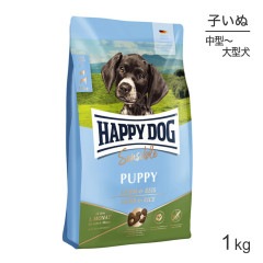 HAPPY DOG ��� �ѥԡ� �桦�緿�� 6����ޤǤλҸ��� ���&�饤�� 1kg(�����ɥå�)[������]