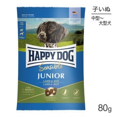 �ڥ᡼���ء�HAPPY DOG ��� ����˥� �桦�緿�� 7����ʹߤλҸ��� ���&�饤�� 80g(�����ɥå�)[������][M�� 1/5]