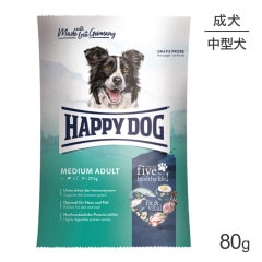 �ڥ᡼���ء�HAPPY DOG �ե��å�&�Х����� �ߥǥ����� ������� �淿�� ������ 80g(�����ɥå�)[������][M�� 1/5]