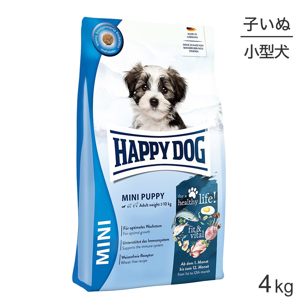 HAPPY DOG �ߥ� �ե��åȡ��Х����� �ߥ� �ѥԡ� ������ �Ҹ��� 4kg(�����ɥå�)[������]