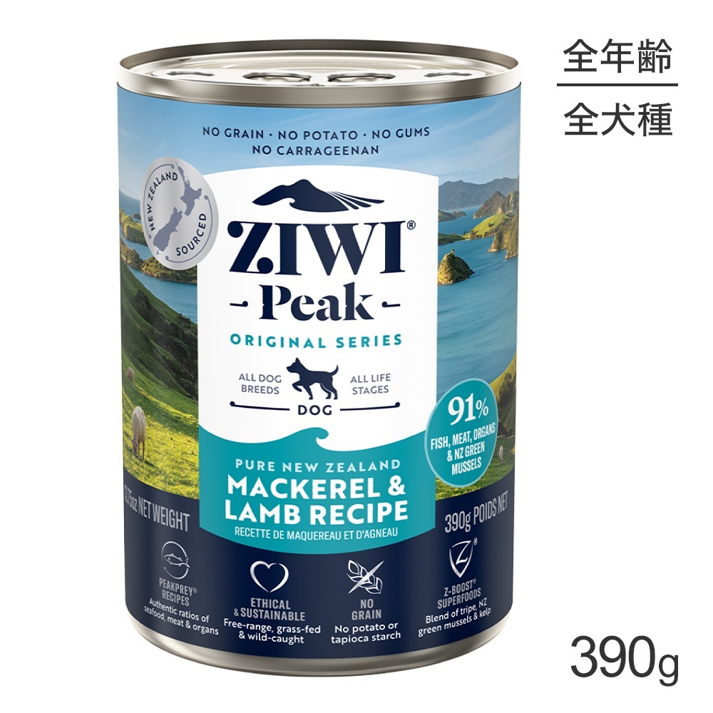ZIWI �������ԡ��� �����åȥա��� ���ꥸ�ʥ� �ޥå�����&��� 390g(�����ɥå�)[������]
