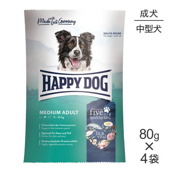 �ڥ᡼���ءۡ�80g��4�ޡ�HAPPY DOG �ե��å�&�Х����� �ߥǥ����� ������� �淿�� ������(�����ɥå�)[������]