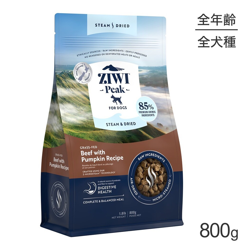 ZIWI �������ԡ��� ����������ɥ饤 ���饹�ե��åɥӡ��� with �ѥ�ץ���쥷�� 800g (�����ɥå�)[������]
